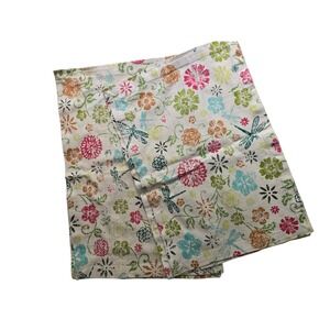 Park Designs Floral Dragonfly Cotton Hand Towels Set of 2 Placemats 13x19